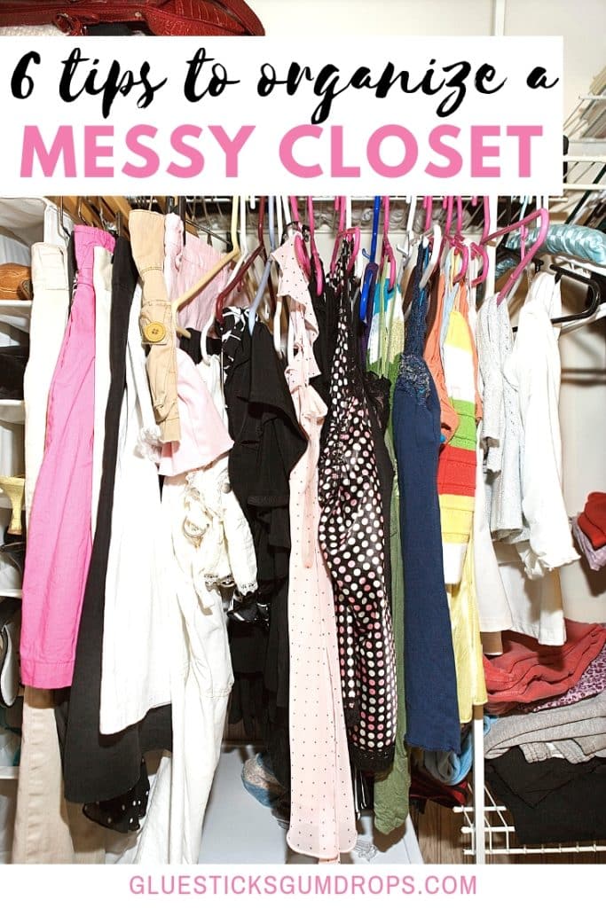 6 Tips to Declutter a Messy Closet Once and For All