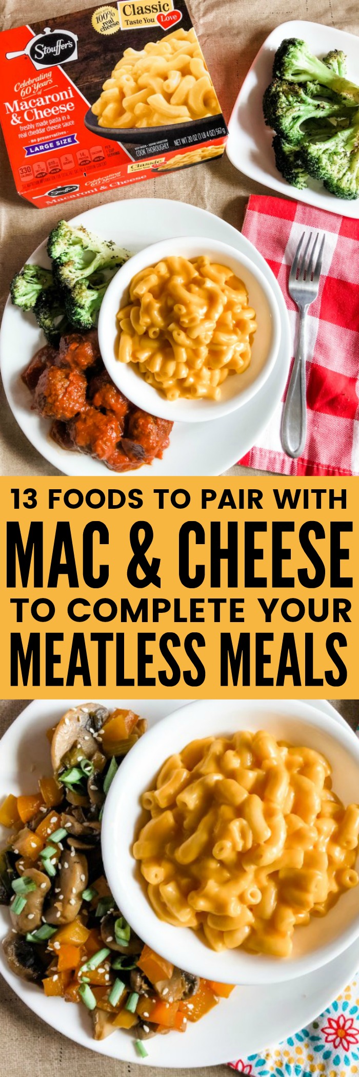 13 Foods to Pair with Mac & Cheese for Meatless Meals