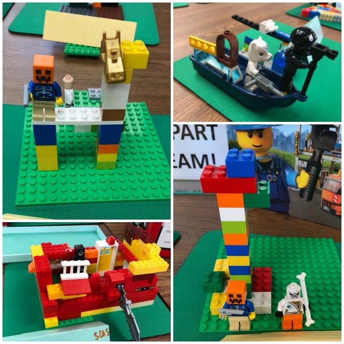 Libraries have lots of awesome, free summer programs like LEGO club