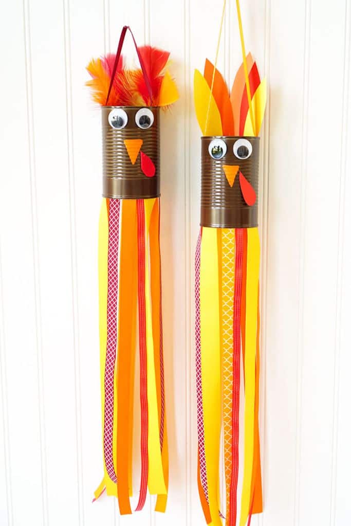 turkey windsock kids craft