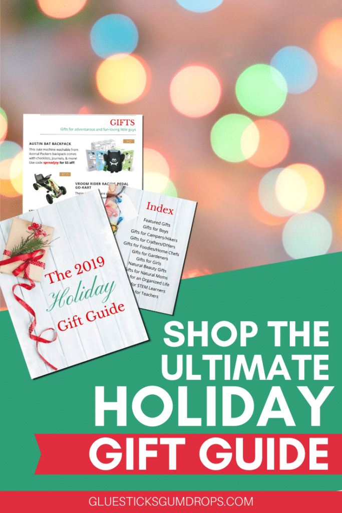 Collage image that reads Shop the Ultimate Gift Guide