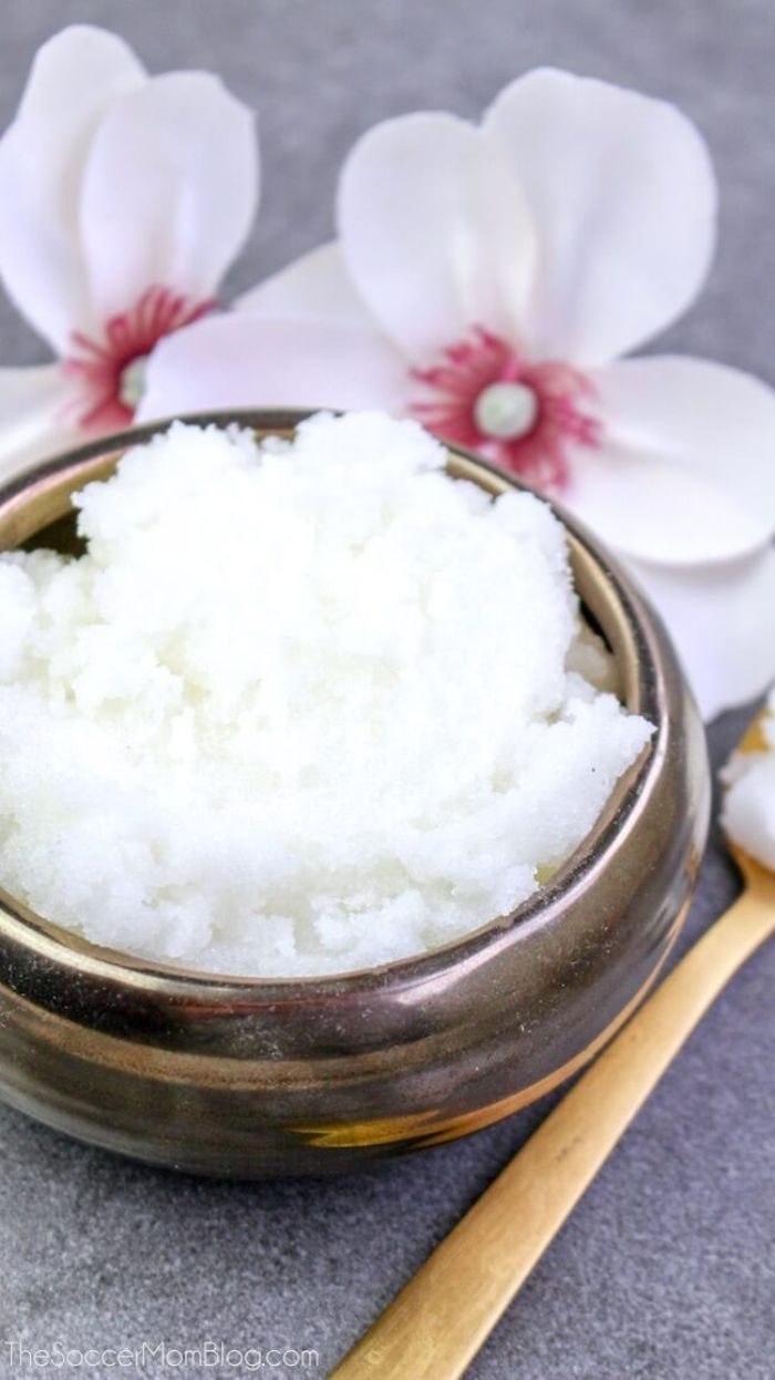 cotton blossom sugar scrub