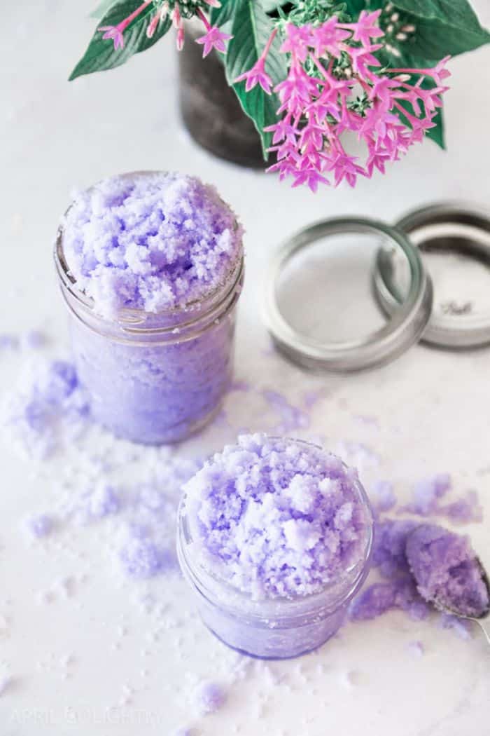 lavender sugar scrub