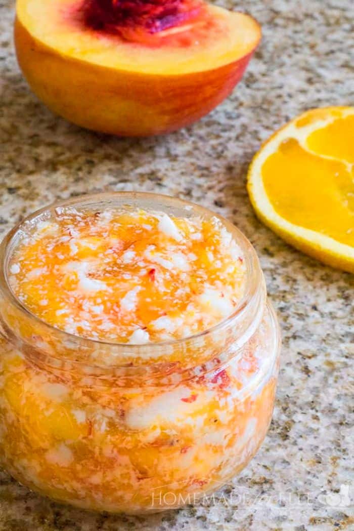 nectarine body scrub