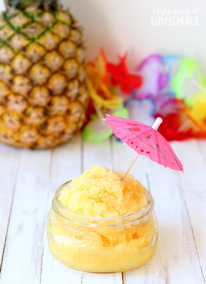 pina colada sugar scrub