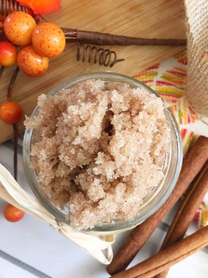 pumpkin spice sugar scrub