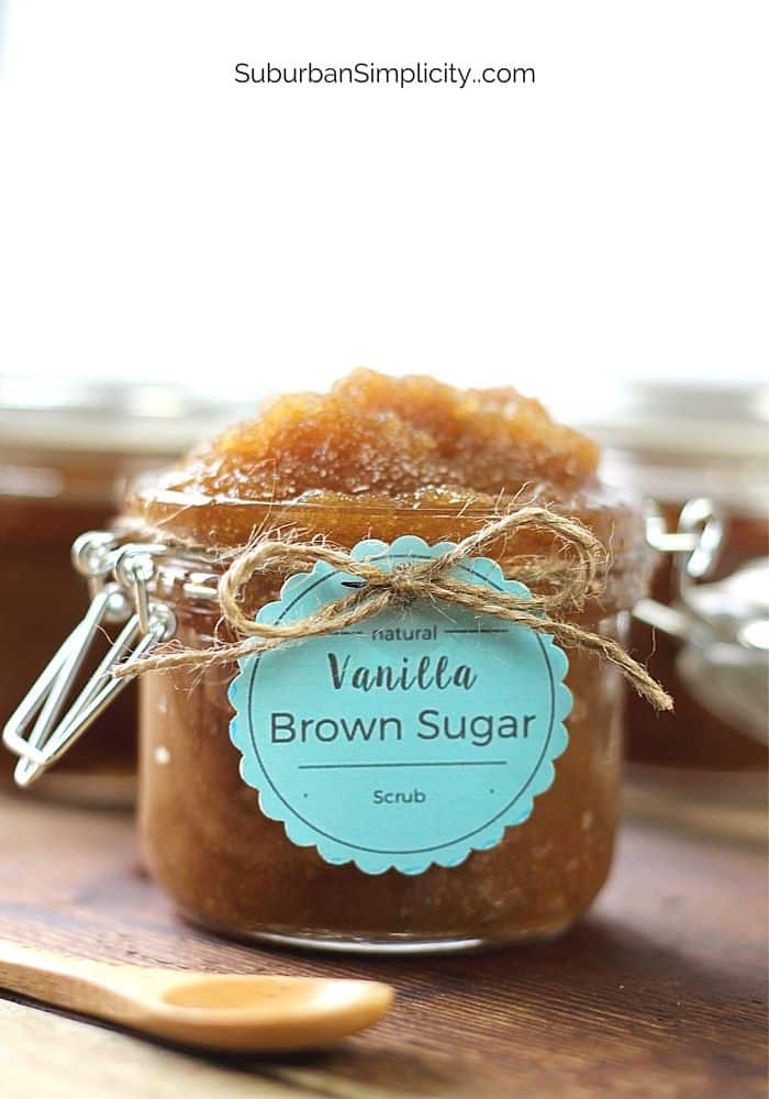 vanilla brown sugar scrub