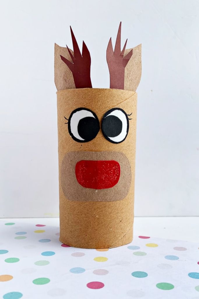 reindeer toilet paper craft