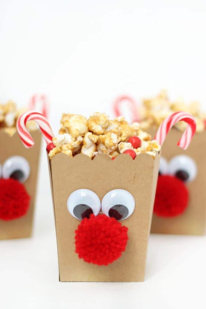 rudolph popcorn boxes