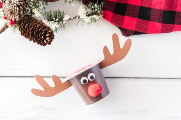 rudolph pudding cups