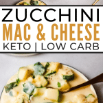 Zucchini Mac and Cheese long pin