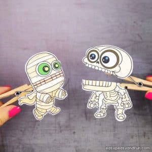 21 Marvelous Mummy Crafts for Halloween - Glue Sticks and Gumdrops