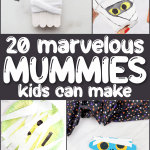 mummy crafts long pin