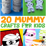 mummy crafts short pin