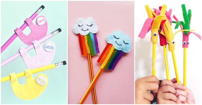 DIY Sewing Pencil Topper Kits