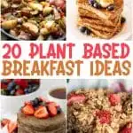 plant based breakfast ideas pin 2