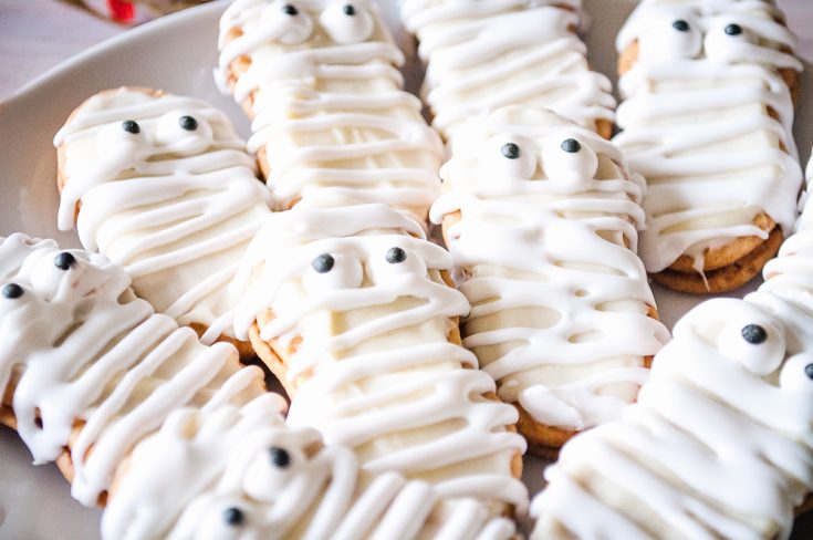 Halloween Mummy Nutter Butter Cookies image