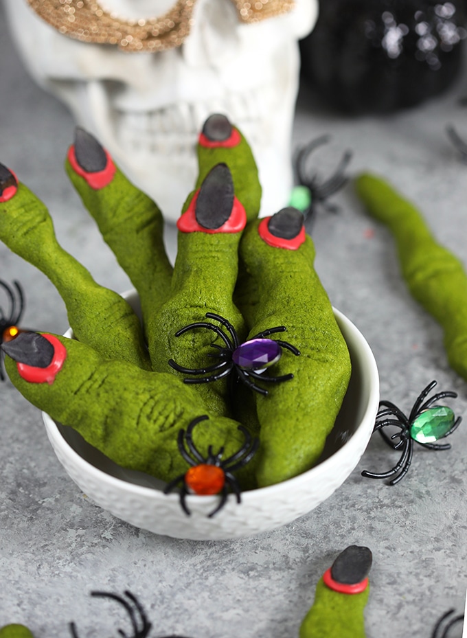 Witch Finger Shortbread Cookies 5