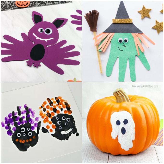 11 Best Halloween Handprint Crafts for Kids to Make