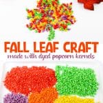 fall leaf craft collage