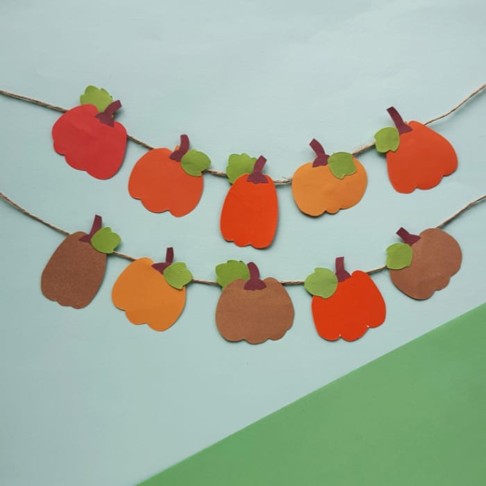 pumpkin banner square