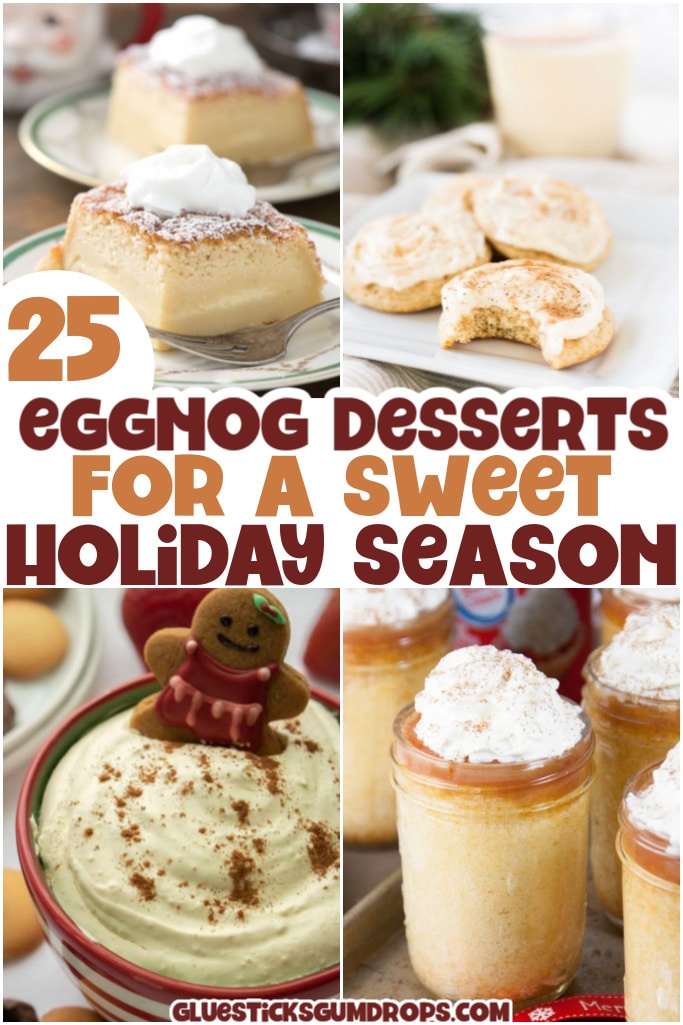 eggnog dessert ideas for the holidays