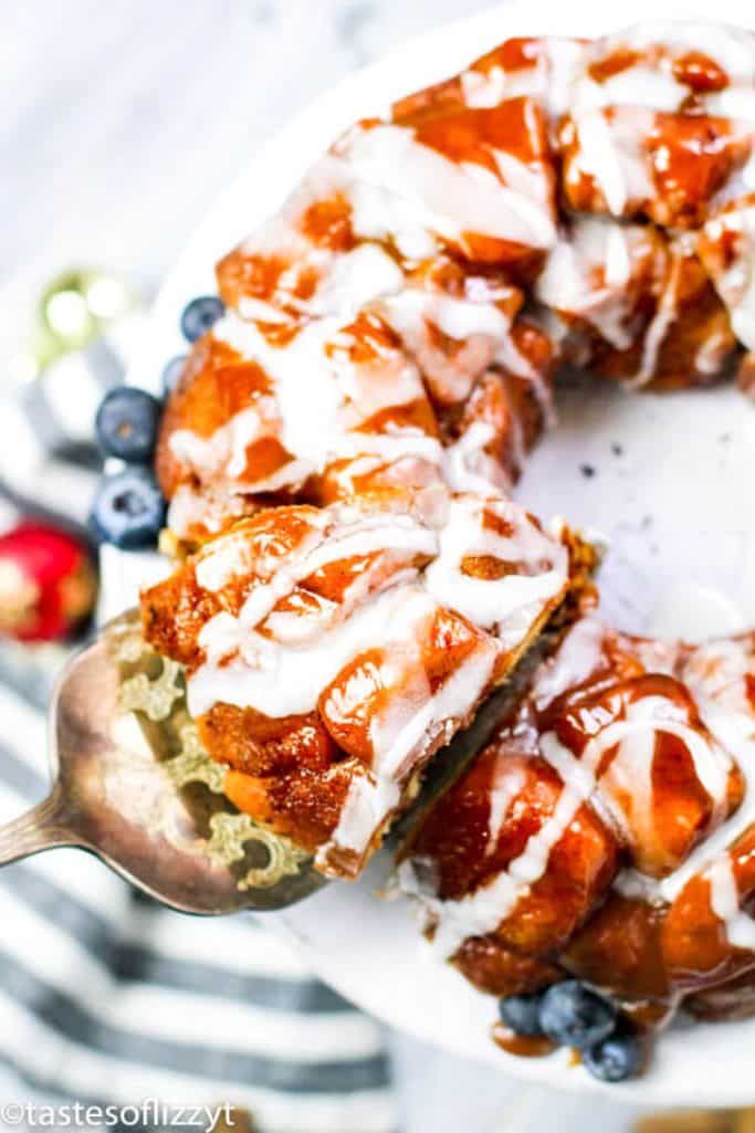 eggnog pull-apart monkey bread