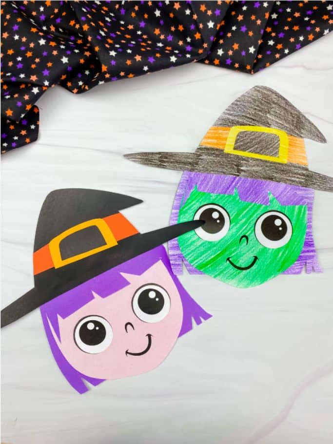 paper witches from Simple Everyday Mom