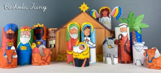 20 Nativity Crafts to Prepare for Christmas - Glue Sticks and Gumdrops