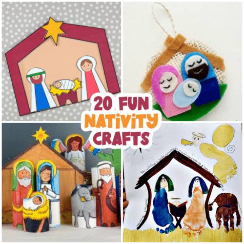 20 Nativity Crafts to Prepare for Christmas Glue Sticks and Gumdrops