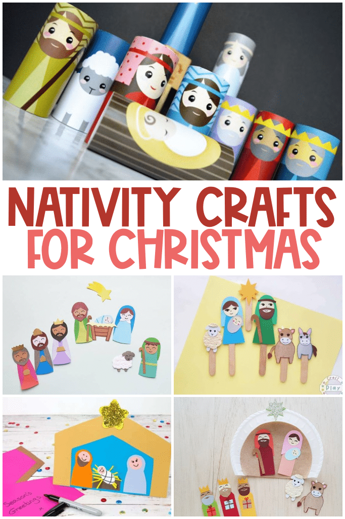 20 Nativity Crafts to Prepare for Christmas – Glue Sticks and Gumdrops