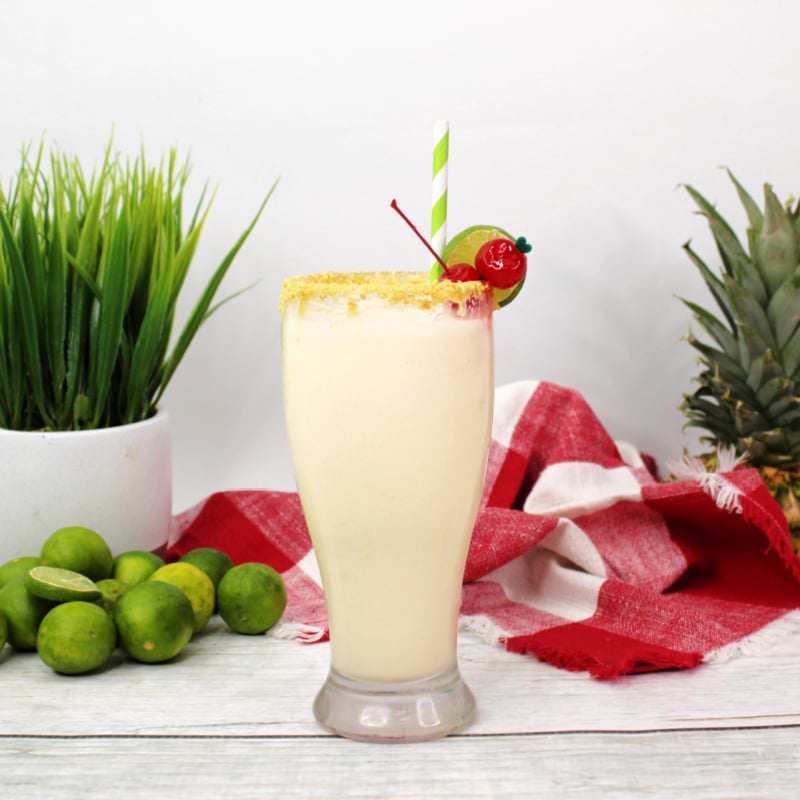 The Key Lime Colada The Perfect Tropical Drink Glue Sticks and Gumdrops