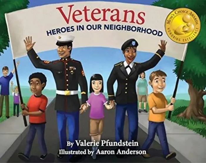 children's book called Veterans: Heroes in Our Neighborhood