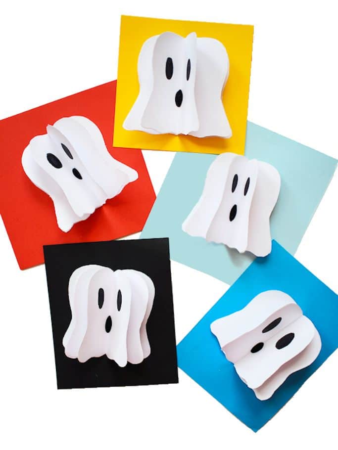 3d paper ghost