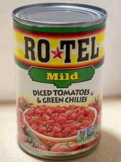 can of mild Rotel