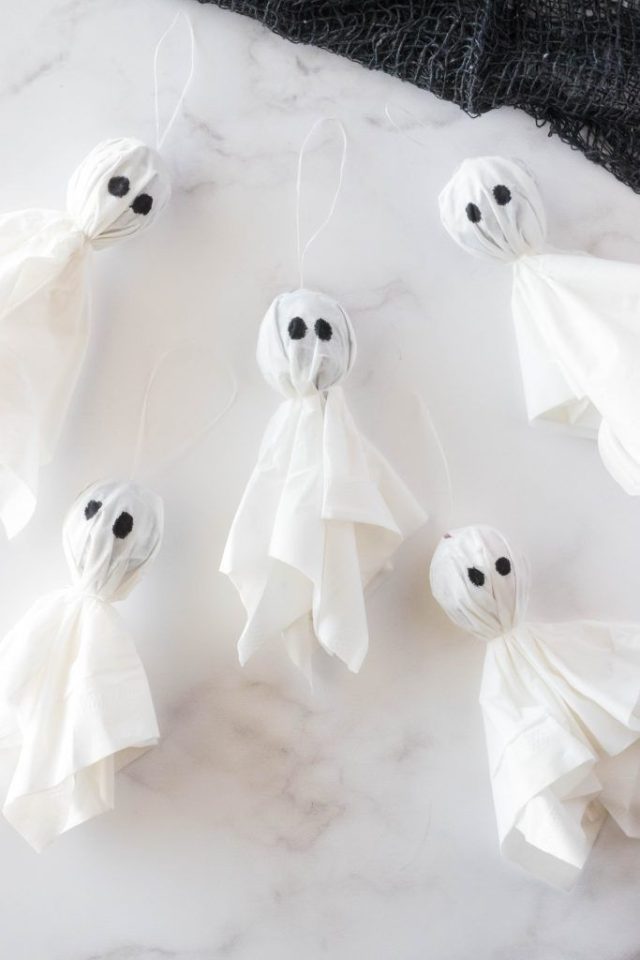 21 Ghost Crafts to Make Halloween Extra Spooky - Glue Sticks and Gumdrops