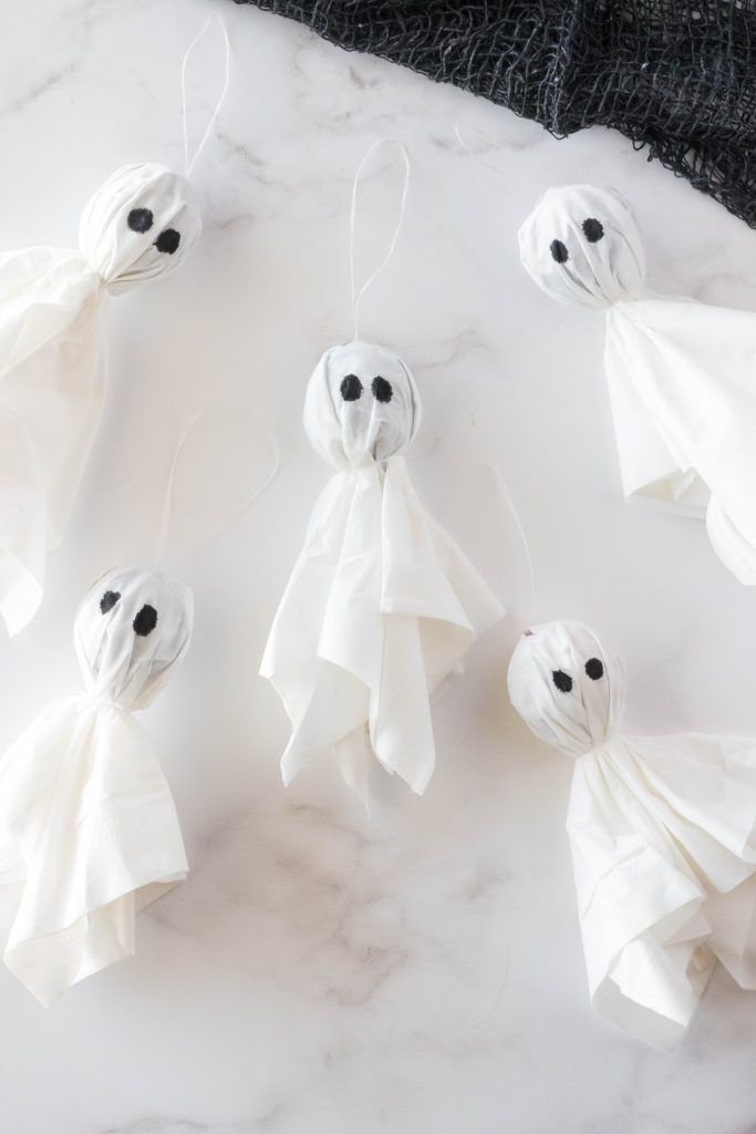 ghost lollipop craft - halloween treat