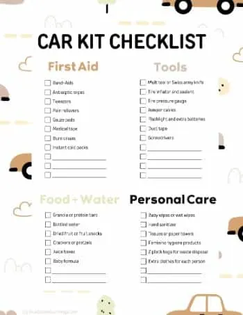 Personal First Aid Kit Checklist - First Aid for Free