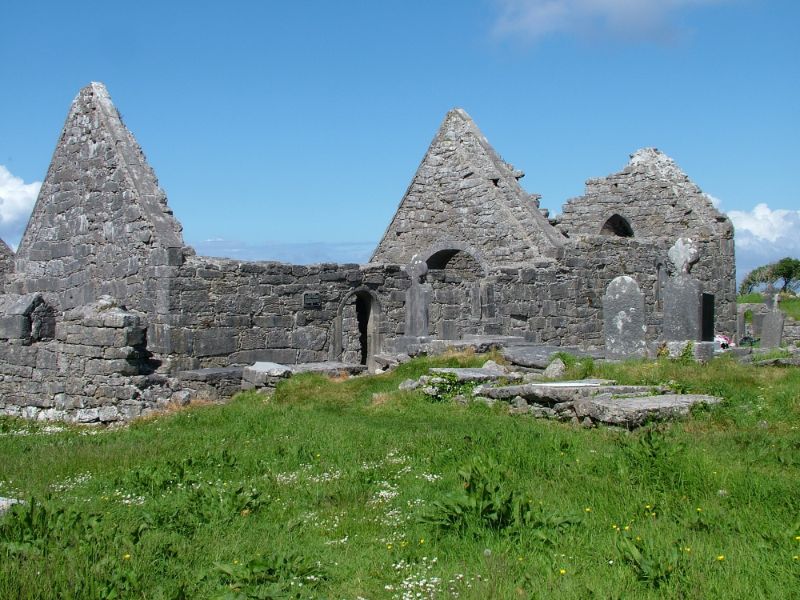 7 churches area of Inis Mor