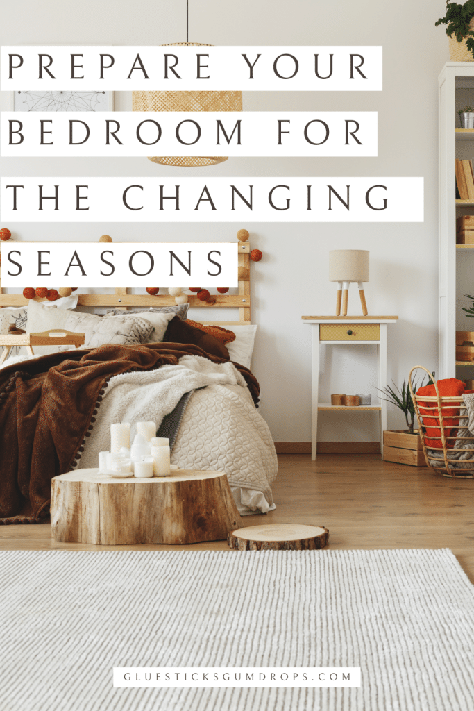 prepare your bedroom for changing seasons