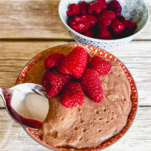 spoonful of protein pudding
