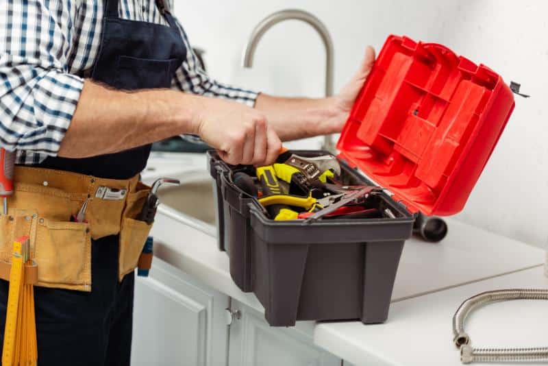 man with a toolbox