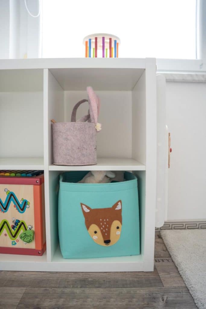storage cubes for child's toys