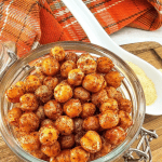 air fryer chickpeas with bbq seasoning