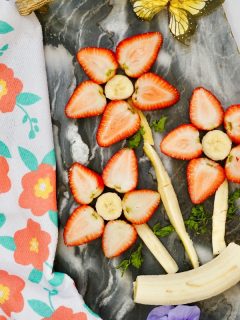 flower-themed snack for kids feature