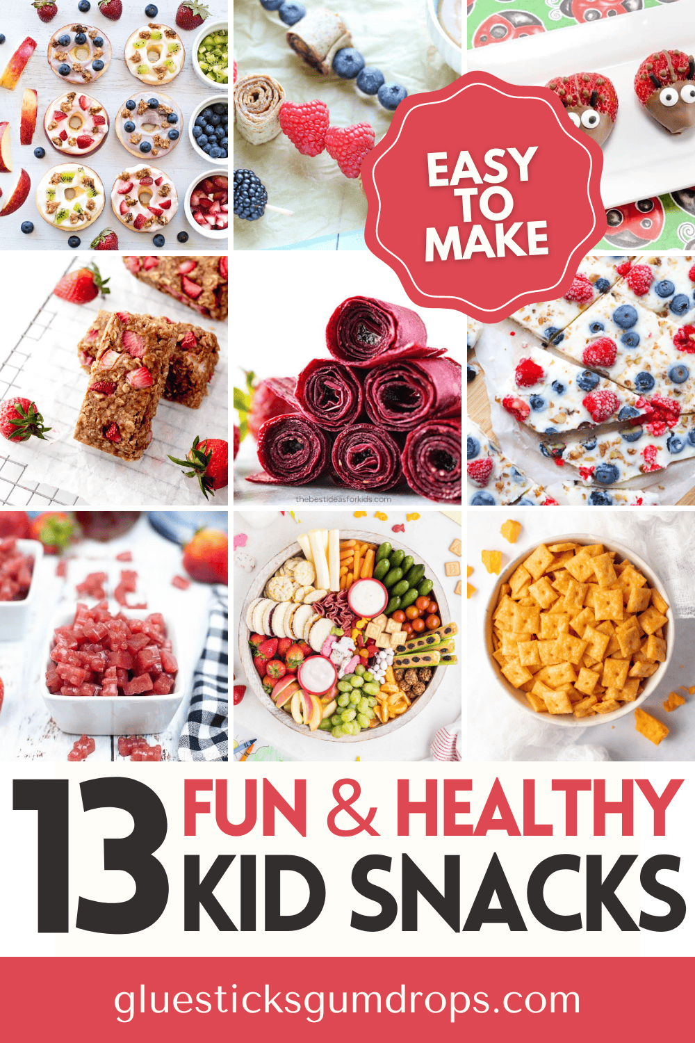 13 Fun and (Mostly) Healthy Snacks for Kids