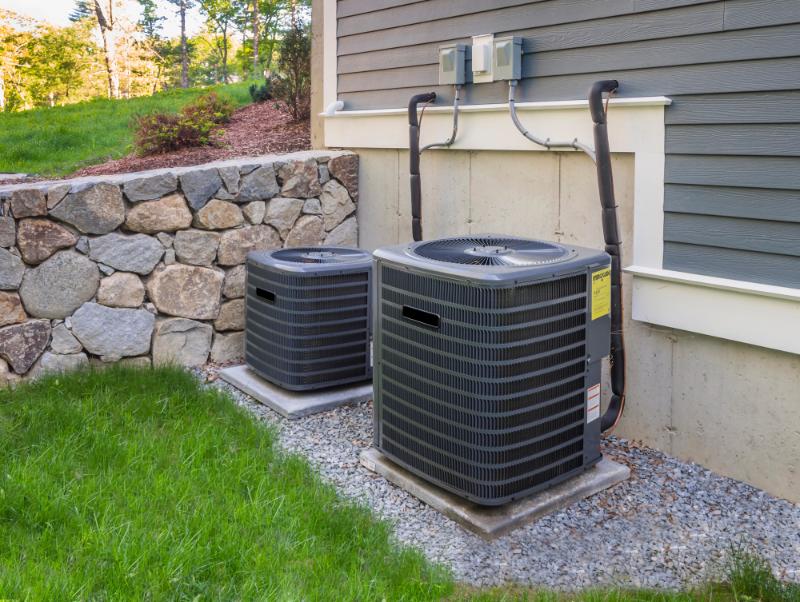 hvac systems outside of home