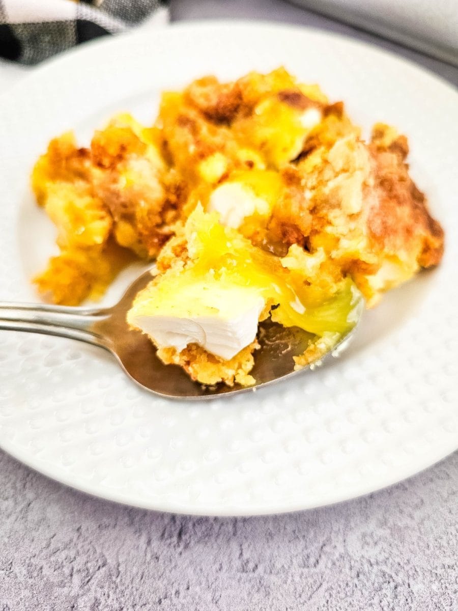 Easy Lemon Dump Cake