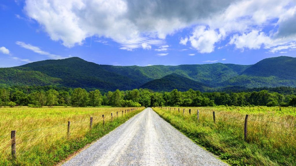 Cades Cove in the Smoky Mountains