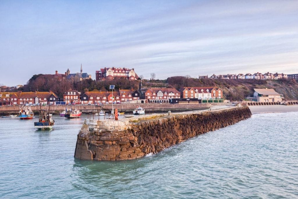 folkestone harbor in kent